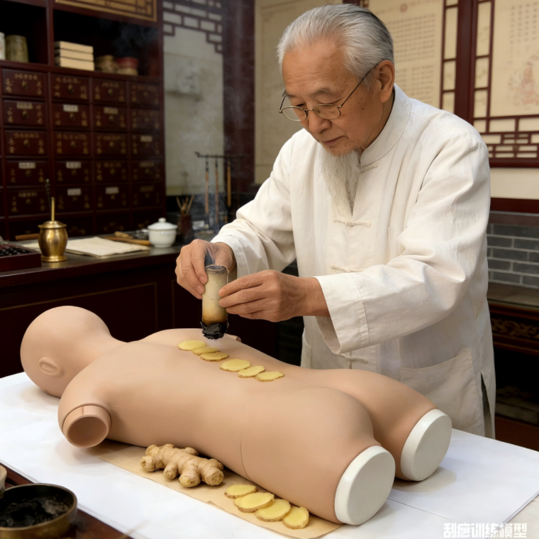 中医艾灸训练模型